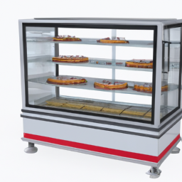 Commercial Bakery Portable Cake Refrigerator Showcase