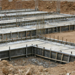 concrete base installation