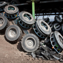tires recycling machine