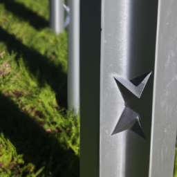 galvanised star posts