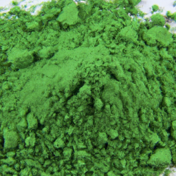 green iron oxide powder