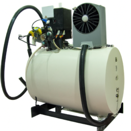 Ozone generator with inner oxygen generator