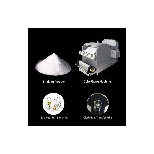 White TPU powder for DTF ink