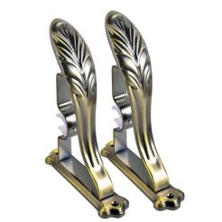 Custom Stainless Steel Curtain Extensible Pole Aluminium Curtain Bracket